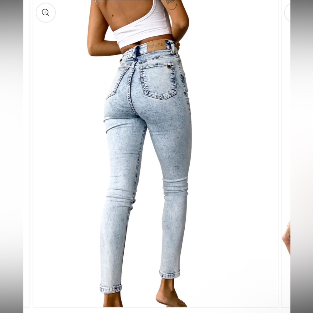 Chipre high rise skinny jeans sz 25